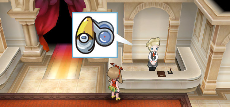 The Scope Lens in the Battle Maison (Pokémon Omega Ruby)
