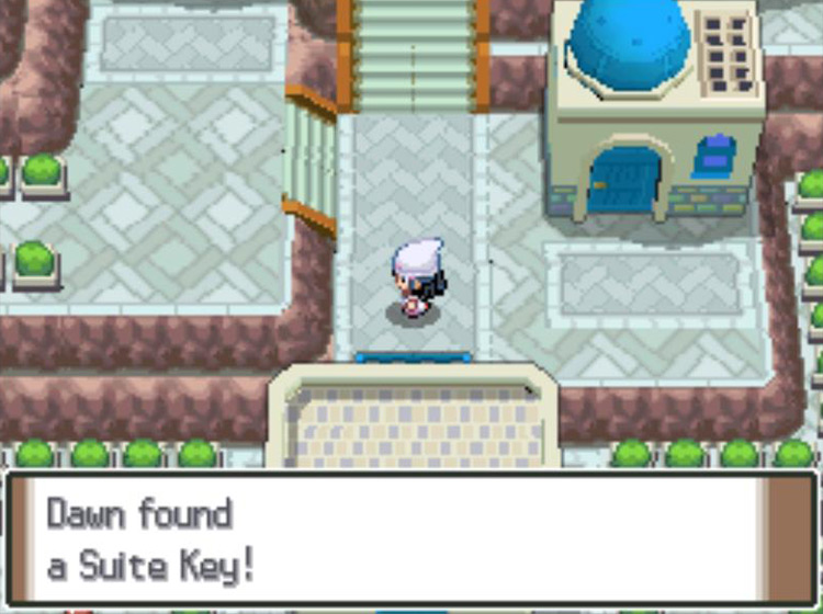 Obtaining the hidden Suite Key. / Pokémon Platinum