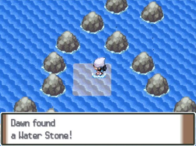 Obtaining the Water Stone on Route 213 / Pokémon Platinum