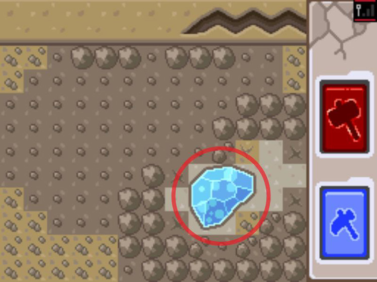 Uncovering a Water Stone in the Sinnoh Underground / Pokémon Platinum