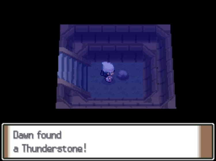 Obtaining the hidden Thunderstone in the Solaceon Ruins / Pokémon Platinum