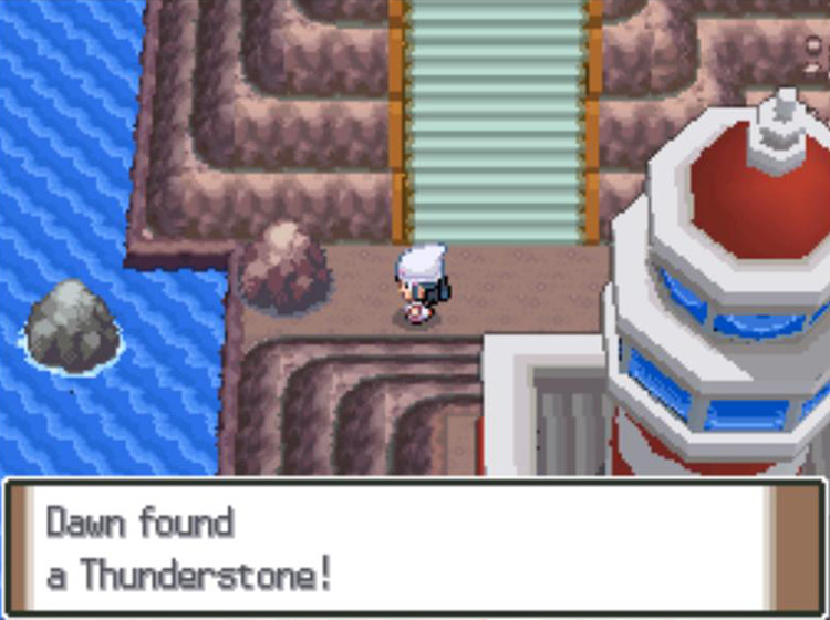 Acquiring the Thunderstone in Sunyshore City / Pokémon Platinum