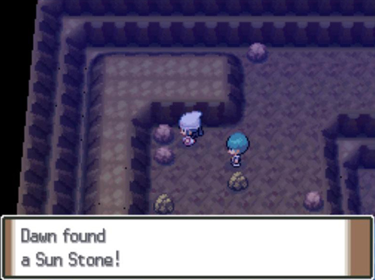 Acquiring the hidden Sun Stone in Mt. Coronet / Pokémon Platinum