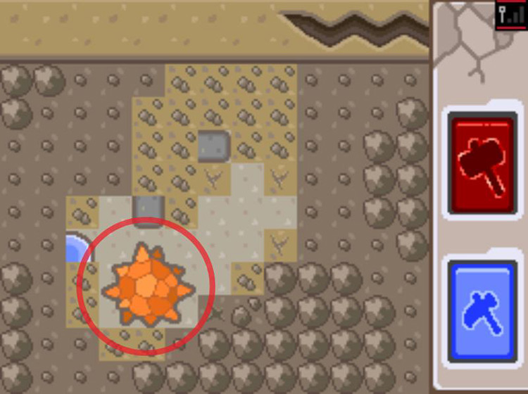 Uncovering a Sun Stone in the Sinnoh Underground / Pokémon Platinum
