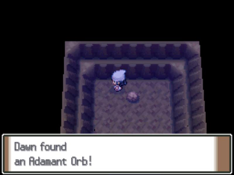 Obtaining the Adamant Orb. / Pokémon Platinum