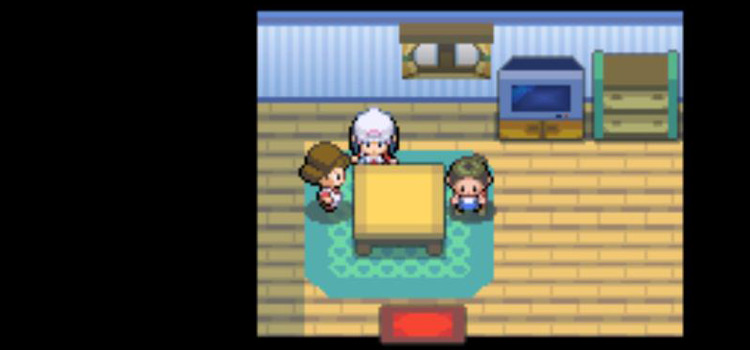 The Seal Woman's house in Pokémon Platinum