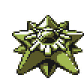 Starmie (Lv. 21) / Pokémon Crystal