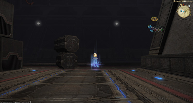 Entrance to The Tower of Babil inside the Enceladeum / Final Fantasy XIV