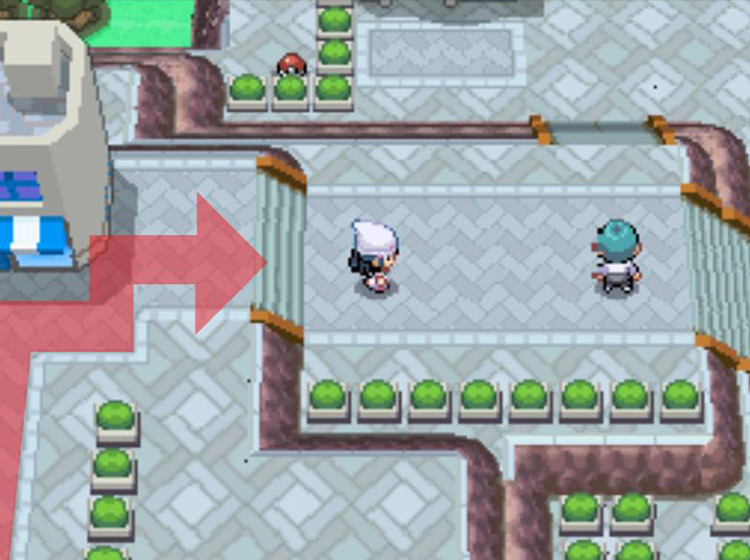 The Galactic Grunt in the Hotel Grand Lake complex / Pokémon Platinum