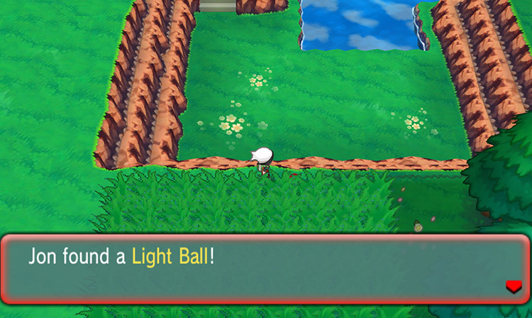 Obtaining a Light Ball / Pokémon ORAS