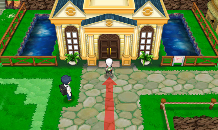 Outside the Battle Maison / Pokémon ORAS