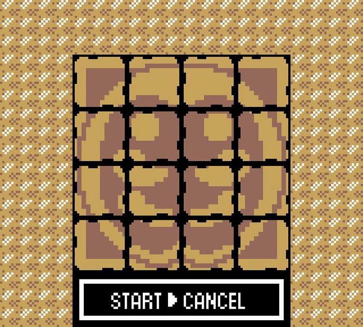 Complete Kabuto puzzle at Ruins of Alph. / Pokémon Crystal