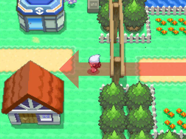 Re-entering Floaroma Town / Pokémon Platinum