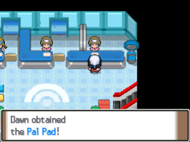 Receiving the Pal Pad from Teala / Pokémon Platinum