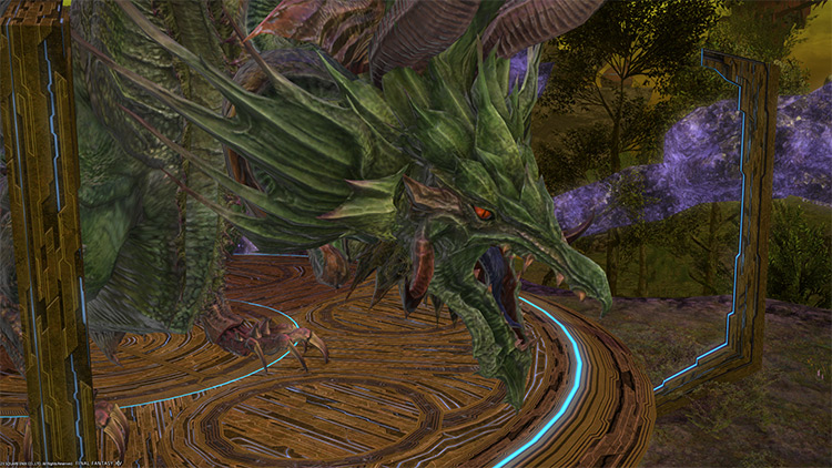 Tiamat is unbound for the battle at Paglth’an / Final Fantasy XIV