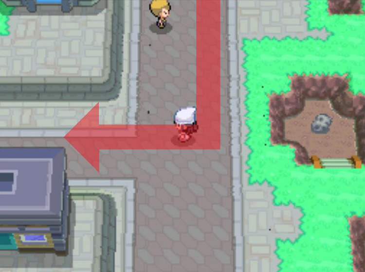 Taking a left turn at the Pokémon Center / Pokémon Platinum