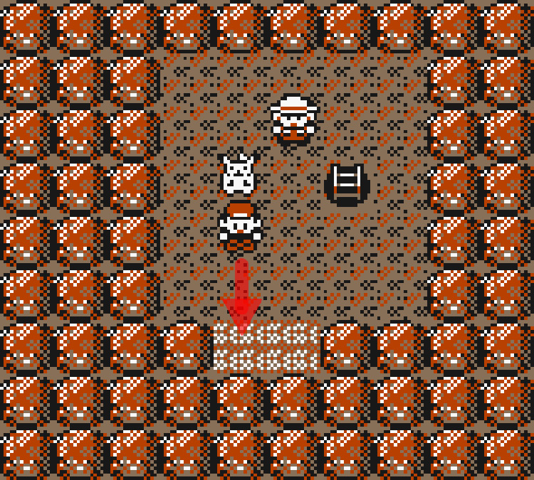 At the end of Diglett’s Cave that leads to Route 2 / Pokémon Yellow