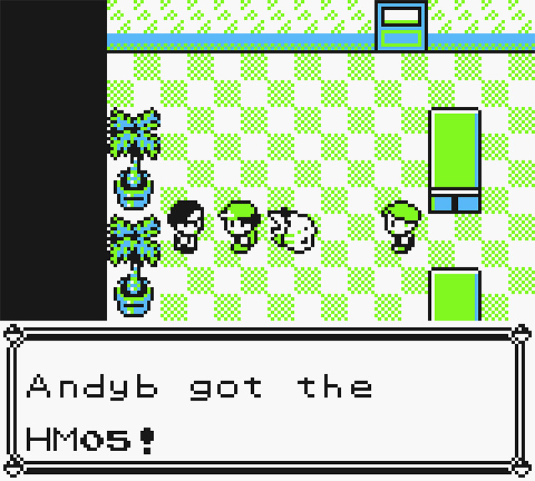 Getting HM05 Flash from Prof. Oak’s aide / Pokémon Yellow