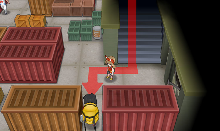 The Sharp Beak's location in the S.S. Tidal / Pokémon ORAS