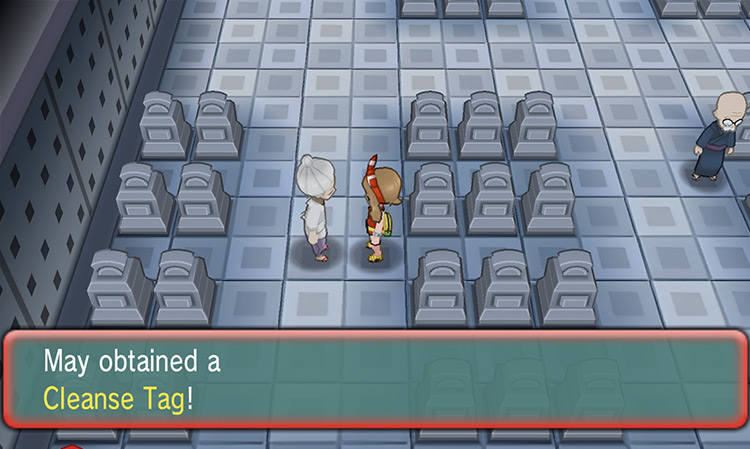 Obtaining a Cleanse Tag from an Expert / Pokémon Omega Ruby and Alpha Sapphire