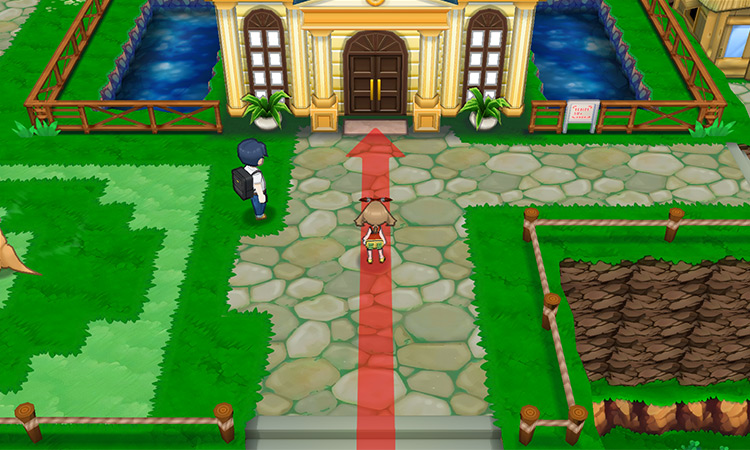 Outside the Battle Maison / Pokémon Omega Ruby and Alpha Sapphire