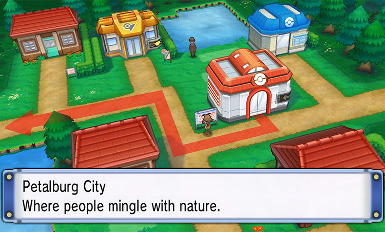 Petalburg City / Pokémon Omega Ruby and Alpha Sapphire