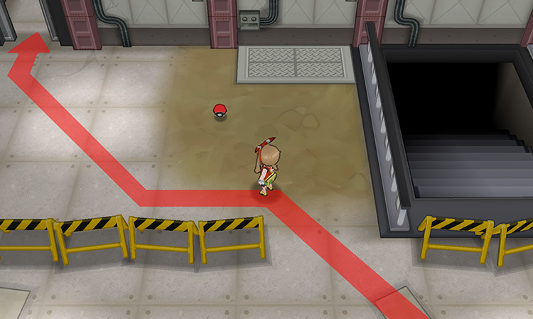 Inside the underground power plant / Pokémon ORAS