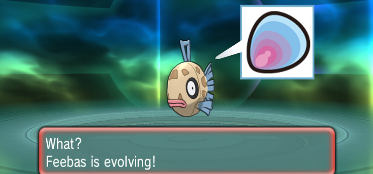 Evolving Feebas with a prism scale
