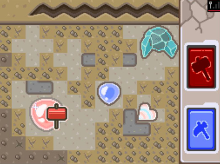 Mining for treasure in the Underground / Pokémon Platinum