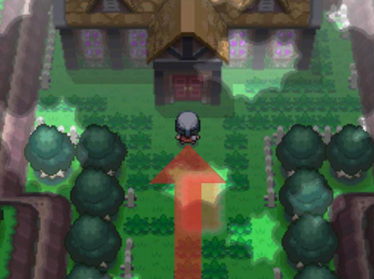 Entering the Old Chateau. / Pokémon Platinum