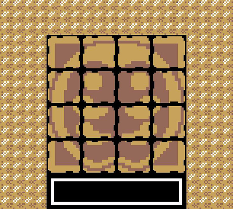 Complete Kabuto stone tablet puzzle. / Pokémon Crystal