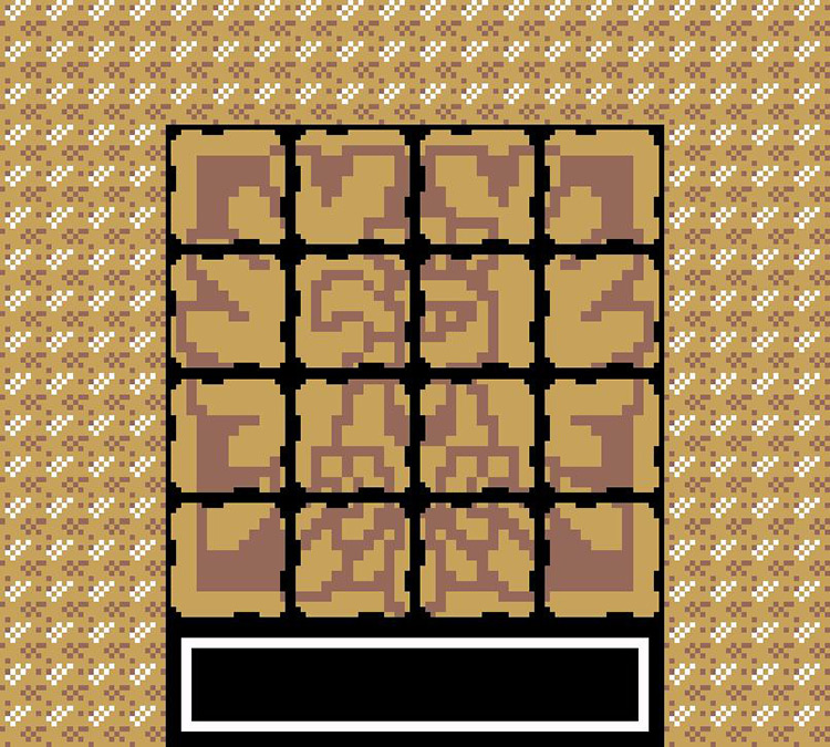 Complete Ho-Oh stone tablet puzzle. / Pokémon Crystal