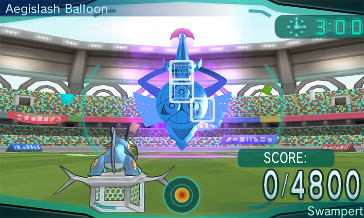Training against an Aegislash Balloon / Pokémon Omega Ruby and Alpha Sapphire