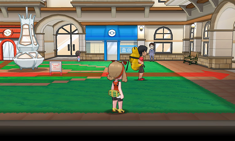 Mauville City near the Pokecenter / Pokémon Omega Ruby and Alpha Sapphire