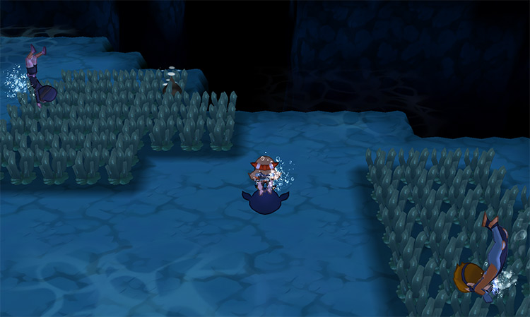 Underwater on Route 107 / Pokémon Omega Ruby and Alpha Sapphire