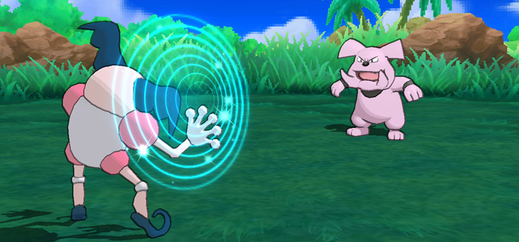 Mr. Mime using Safeguard in battle