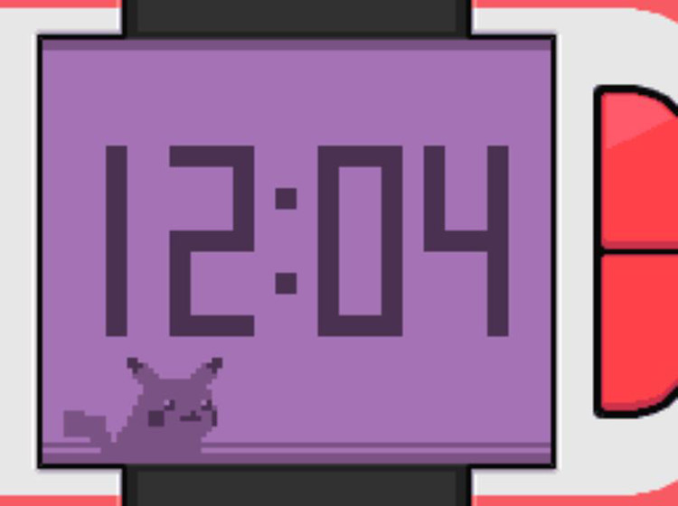 Sticking with a purple background for the Pokétch / Pokémon Platinum