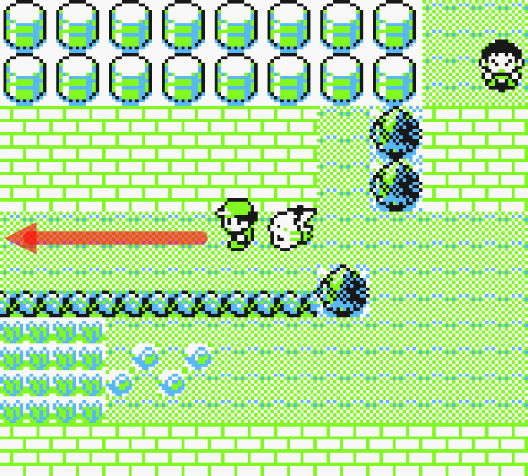 At the start of the path leading to TM20 / Pokémon Yellow