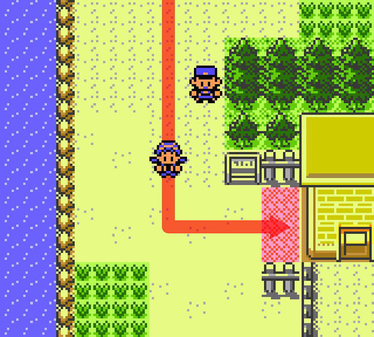 Reaching the Day Care Center on Route 34. / Pokémon Crystal