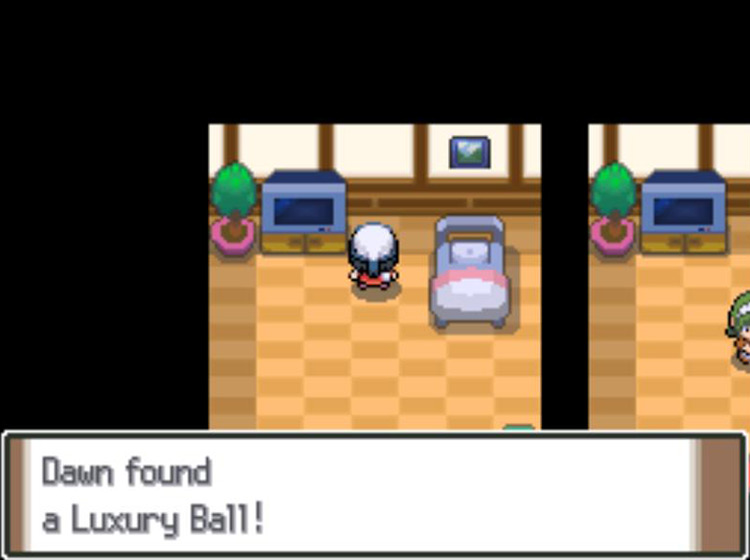 Obtaining the Luxury Ball inside the Pokémon Mansion / Pokémon Platinum