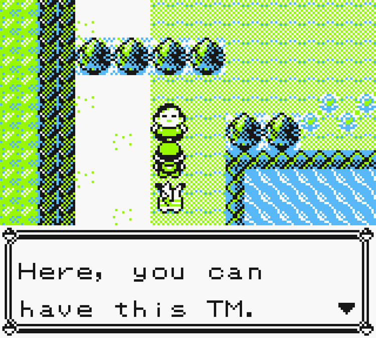 Getting TM42 from a man in Viridian City / Pokémon Yellow