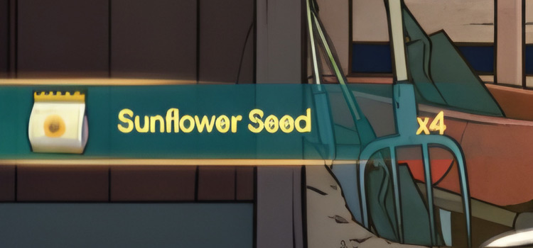 Getting x4 sunflower seeds