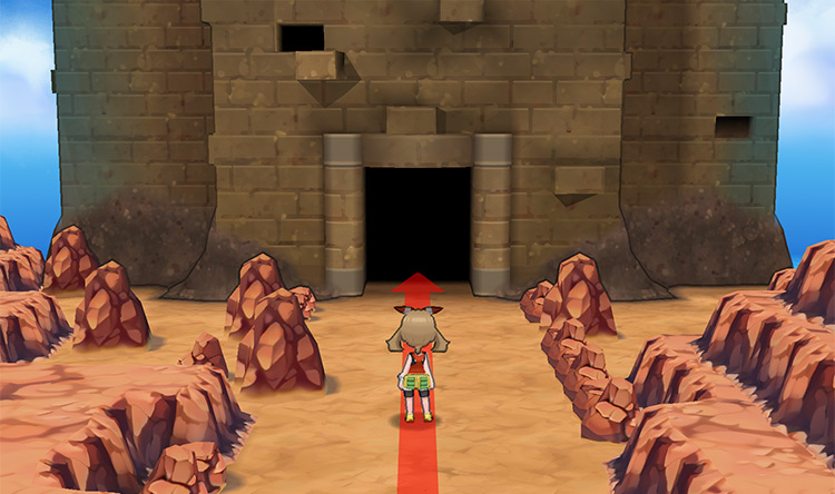 Entrance to Sky Pillar / Pokémon Omega Ruby and Alpha Sapphire