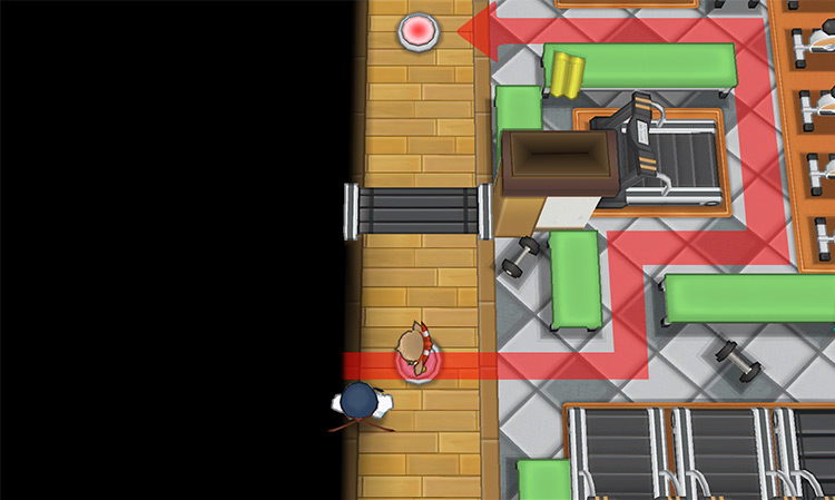 The correct path for the second side path / Pokémon Omega Ruby and Alpha Sapphire