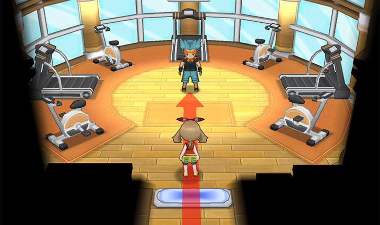 Approaching Gym Leader Brawly / Pokémon Omega Ruby and Alpha Sapphire
