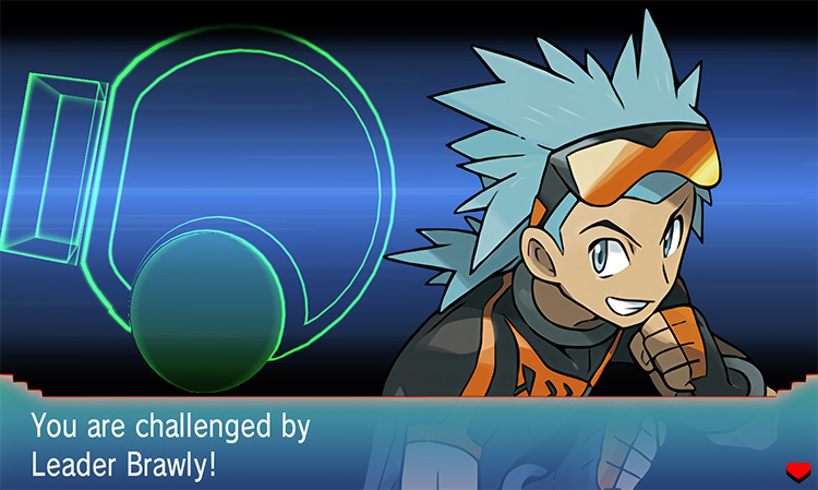 Challenging Brawly / Pokémon Omega Ruby and Alpha Sapphire