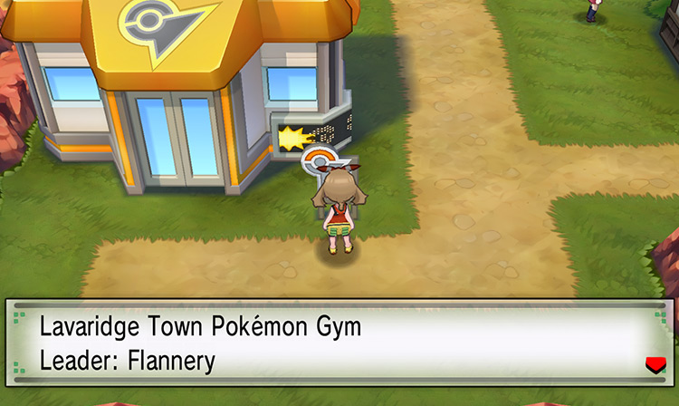 Outside the Lavaridge Town Gym / Pokémon Omega Ruby and Alpha Sapphire