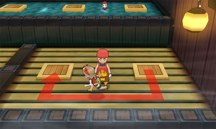 The final wooden platform to take / Pokémon Omega Ruby and Alpha Sapphire