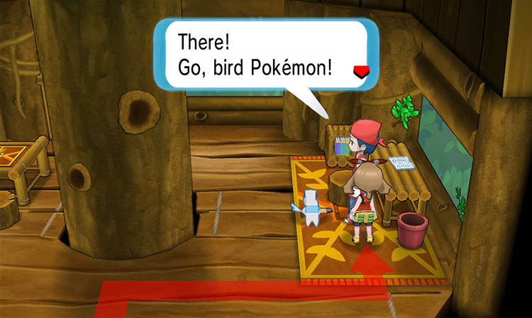 Inside the treehouse / Pokémon Omega Ruby and Alpha Sapphire