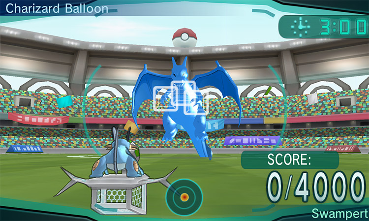 Training against a Charizard Balloon / Pokémon Omega Ruby and Alpha Sapphire